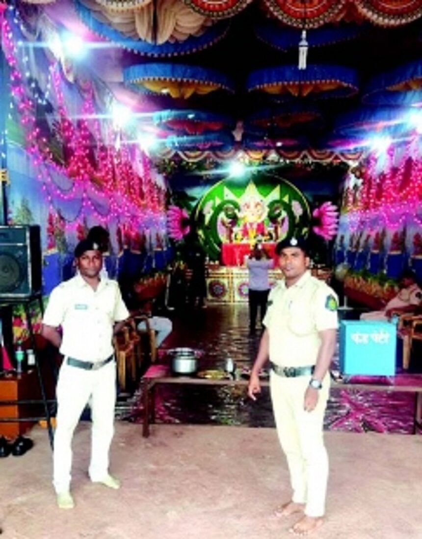 Salcete police step up security, patrolling for peaceful Ganesh Chaturthi festivities