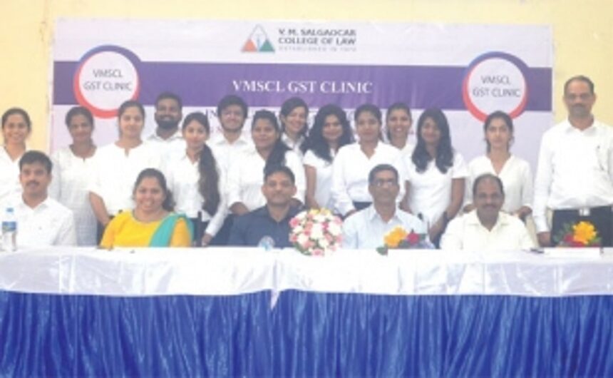 Salgaocar College of Law launches GST Clinic