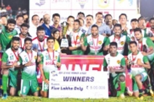 Salgaocar FC EMERGE GSPL CHAMPIONS