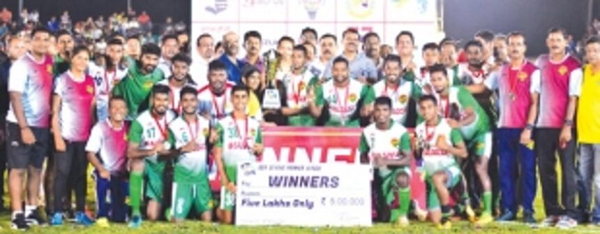 Salgaocar FC EMERGE GSPL CHAMPIONS