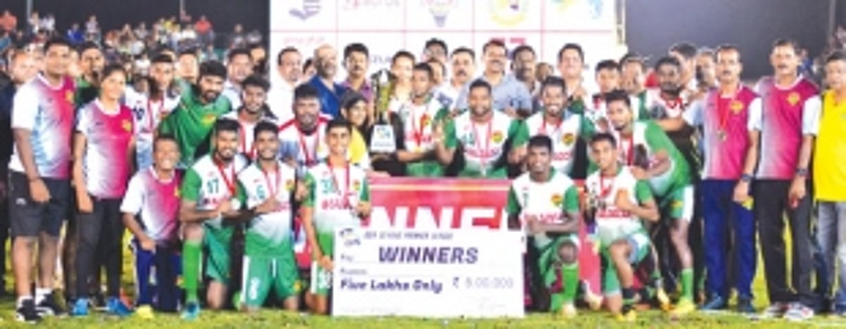 Salgaocar FC EMERGE GSPL CHAMPIONS
