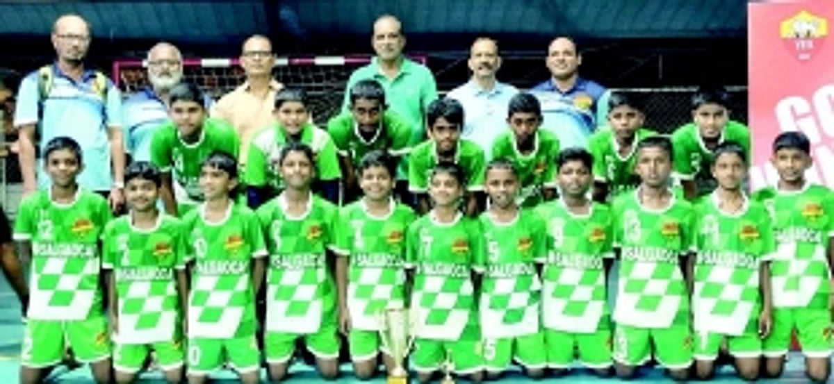 Salgaocar FC, Vision Football, Youth Futsal Academy emerge champions