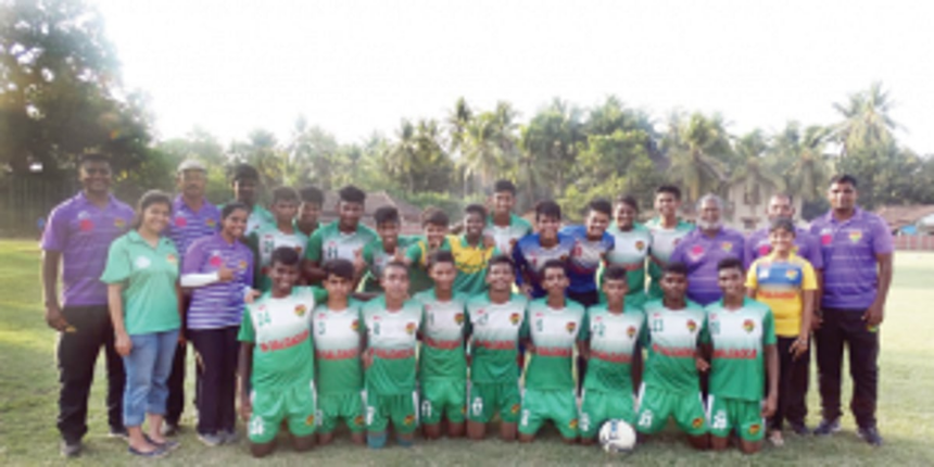 Salgaocar FC colts emerge State champions