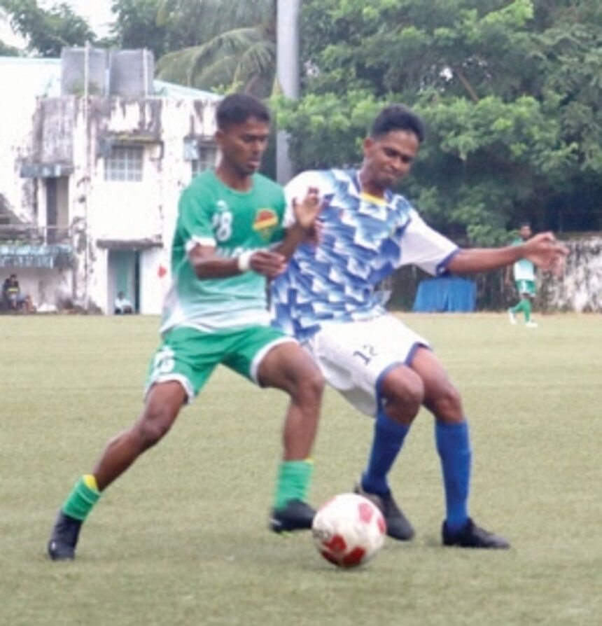 Salgaocar FC down Goa Police 1 Salgaocar FC down Goa Police