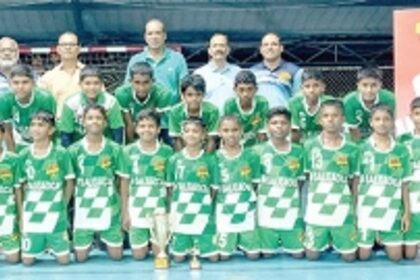Salgaocar FC emerge champions in  U-13 category at Goa Winter Cup