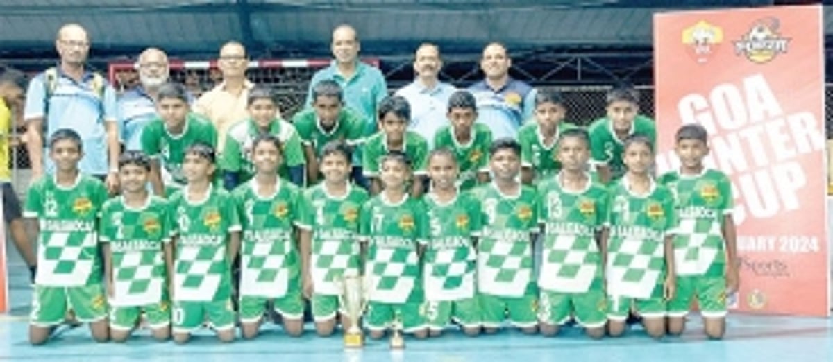 Salgaocar FC emerge champions in  U-13 category at Goa Winter Cup