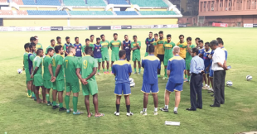 Salgaocar FC lock horns with Bengaluru FC 1 Salgaocar FC lock horns with Bengaluru FC
