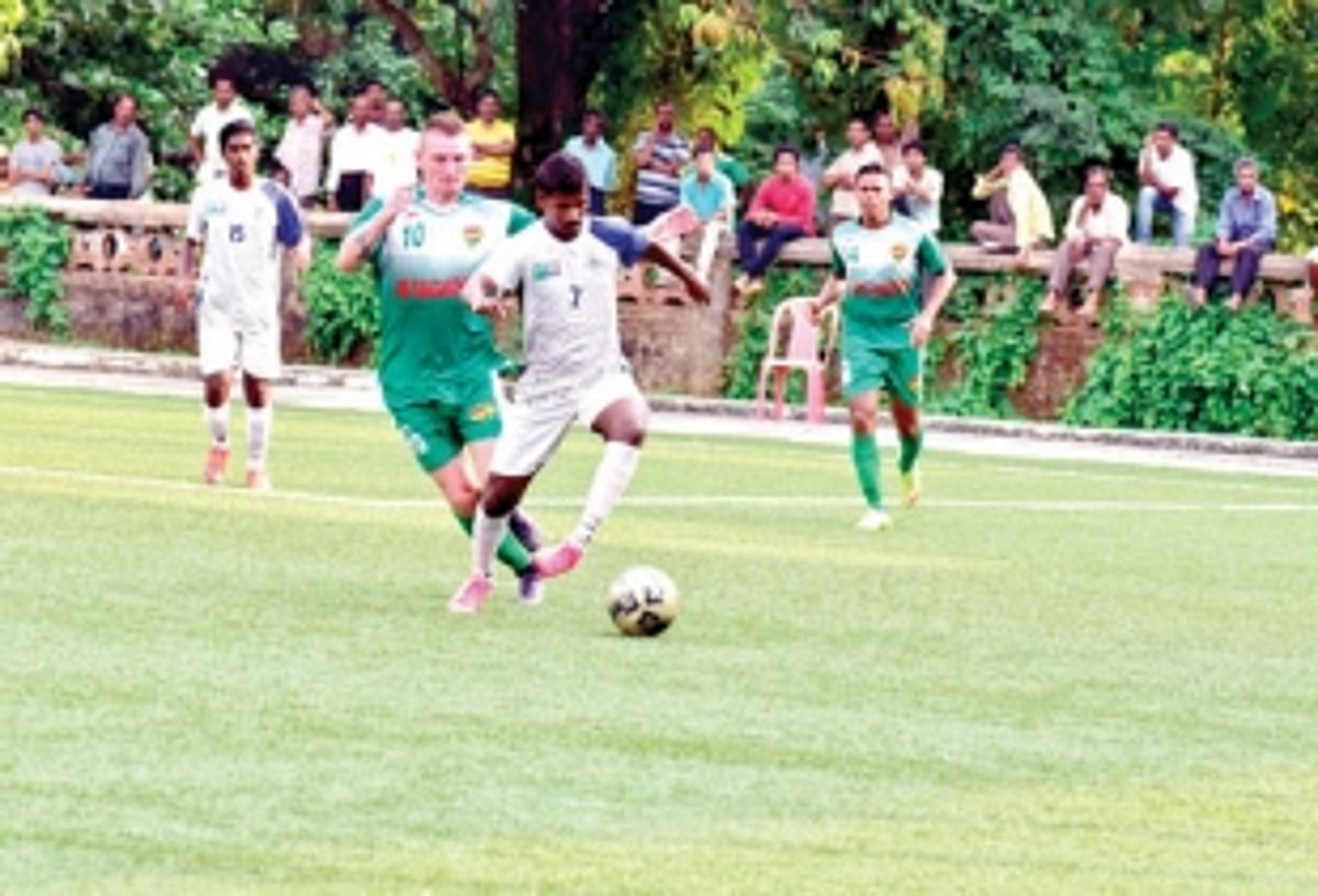 Salgaocar FC put up good show against brave SCC Cavelossim