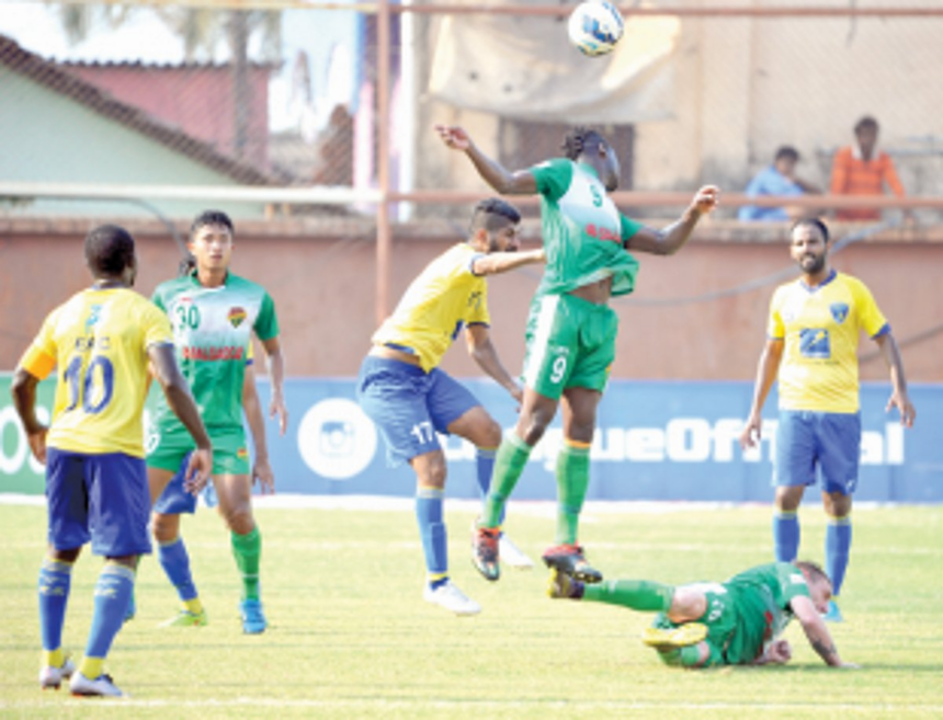Salgaocar FC settle for a draw against Mumbai FC