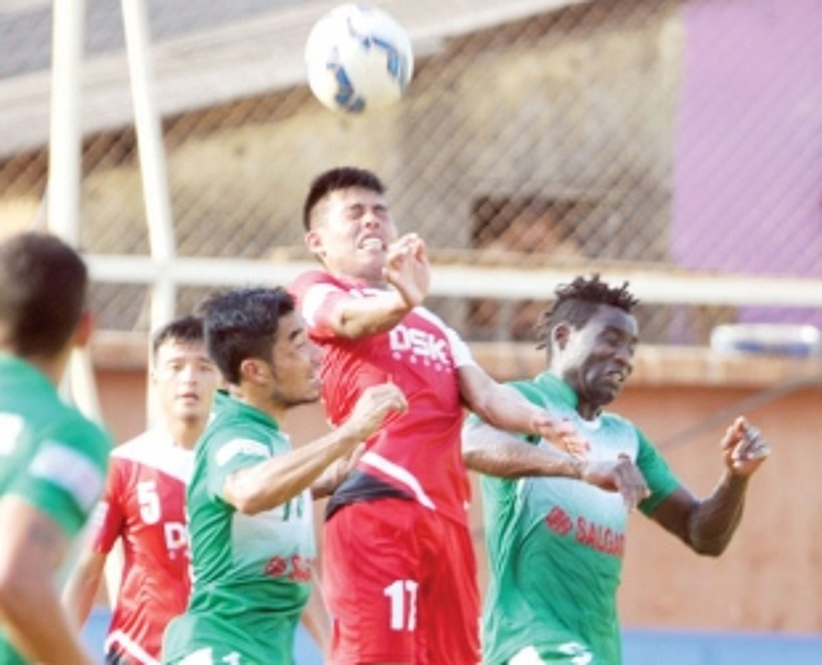 Salgaocar FC share points with DSK Shivajians
