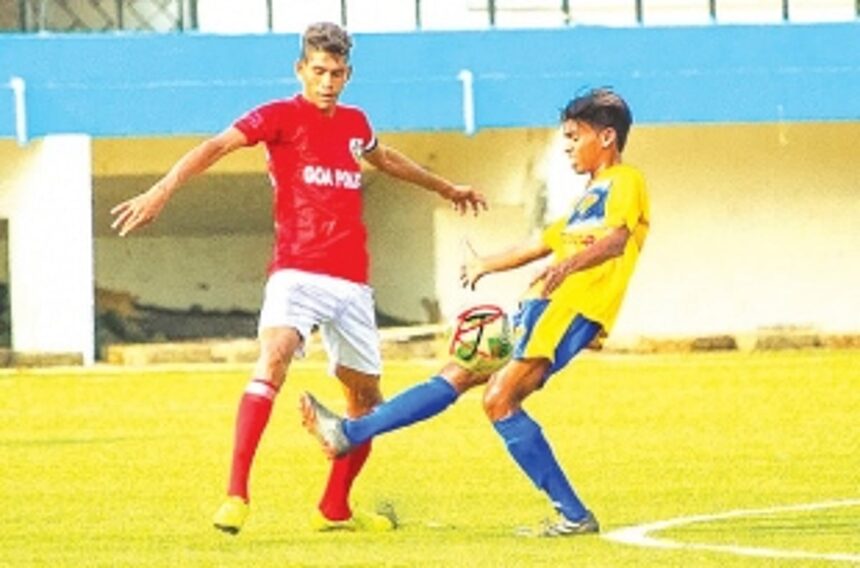 Salgaocar Jrs clip Goa Police, move atop