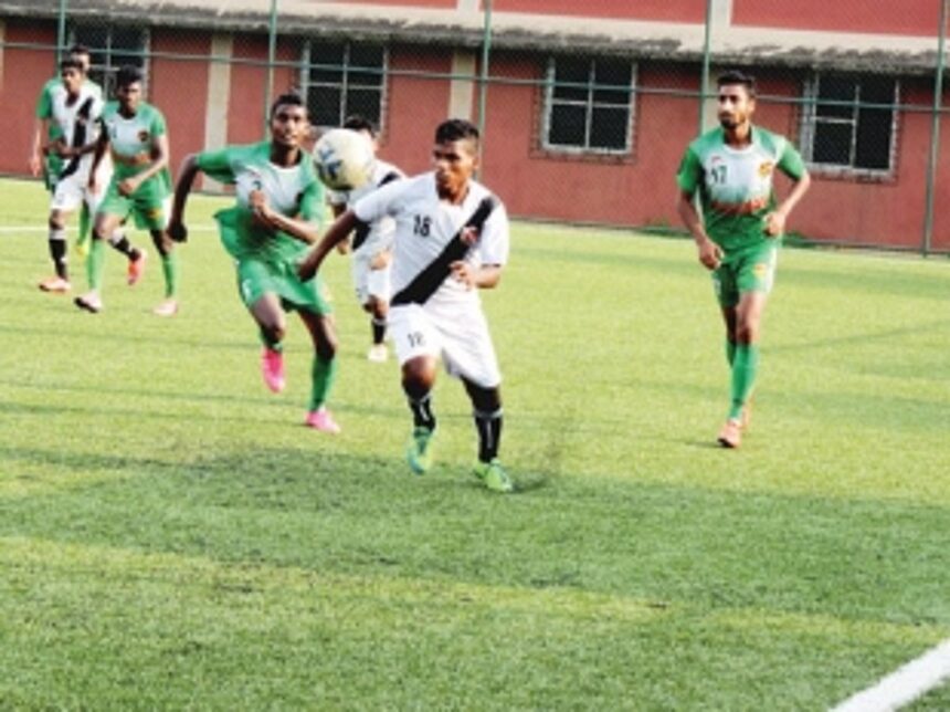 Salgaocar Juniors overpower Vasco SC 1 Salgaocar Juniors overpower Vasco SC