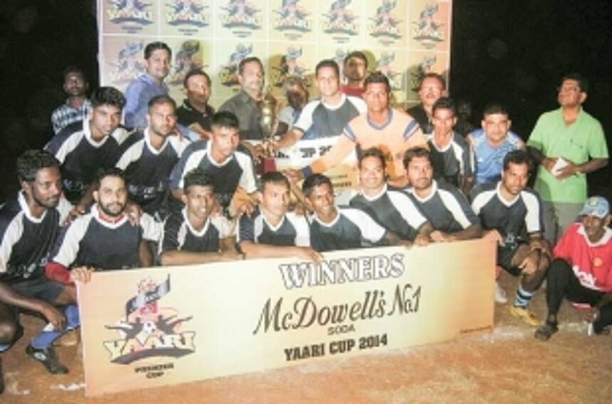 Saligao Sporting clinch North Goa  Mc Dowell’s No. 1 Yaari Premier Cup