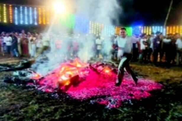 Saligao celebrates time-honoured Homkhand Festival