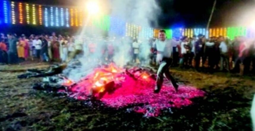 Saligao celebrates time-honoured Homkhand Festival