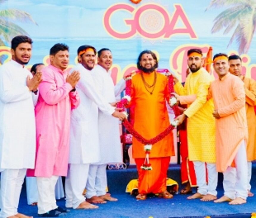 Samudra Mahaarati Ceremony Marks Goa Spiritual Festival's Inauguration
