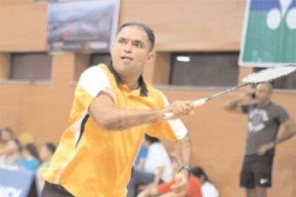 Sanave, Vijay, Lancy, Vidyadhar enthrall at Indian Masters Badminton Nationals