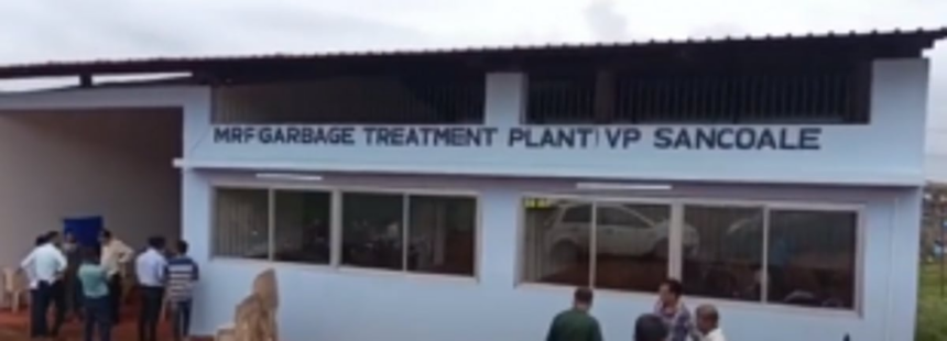 Sancoale gets Material Recovery Facility