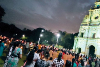 Sancoale parishioners for  FIR against the trespassers