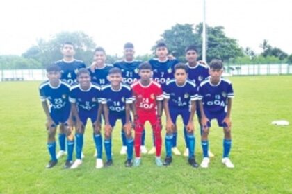 Sangam scores hat-trick as Goa drubs TN