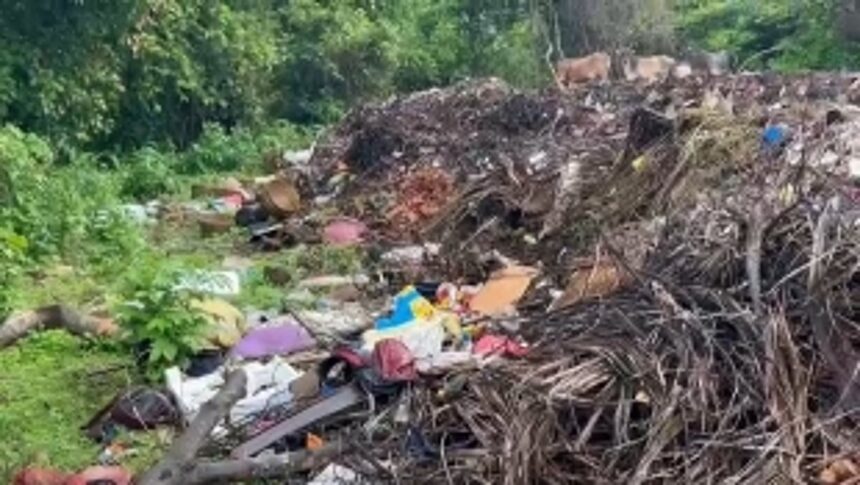 Sanguem Municipality resolves to clear garbage dumped in open places
