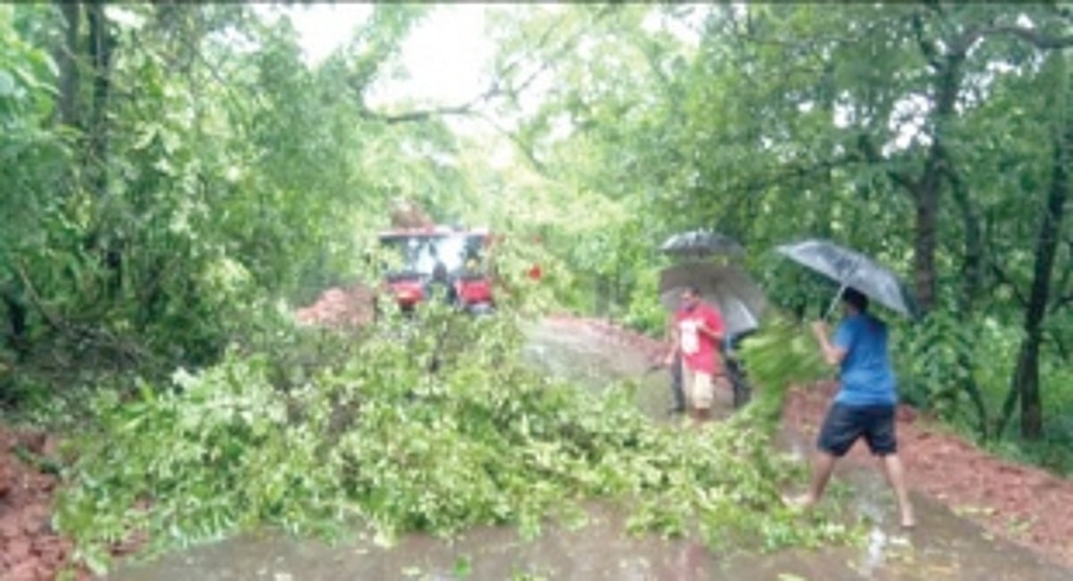 Sanguem, Quepem, Dharbandora bear heavy losses in six days of rains