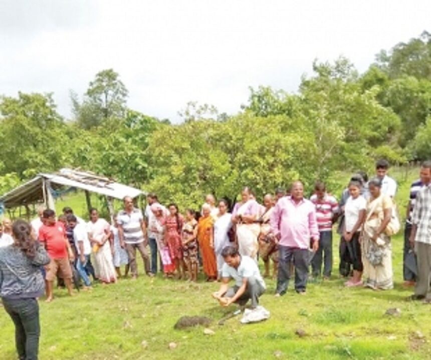 Sanguem farmers seek divine help to stop IIT at Cotarli 1 Sanguem farmers seek divine help to stop IIT at Cotarli