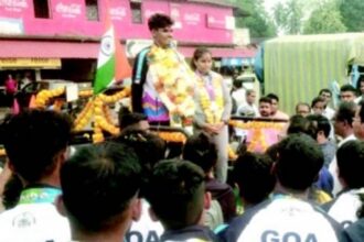 Sanguem gives rousing welcome to Babu