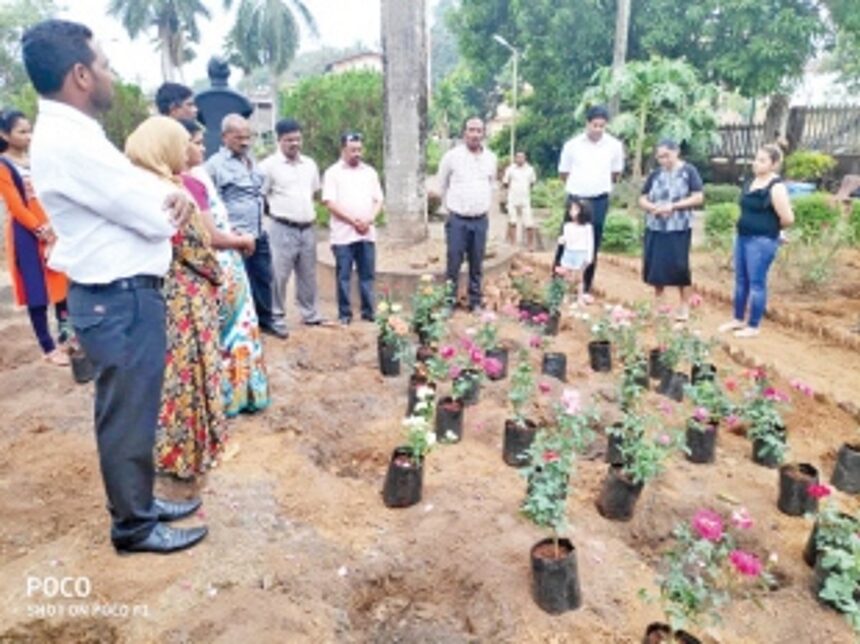 Sanguem municipality to revive rose garden 1 Sanguem municipality to revive rose garden