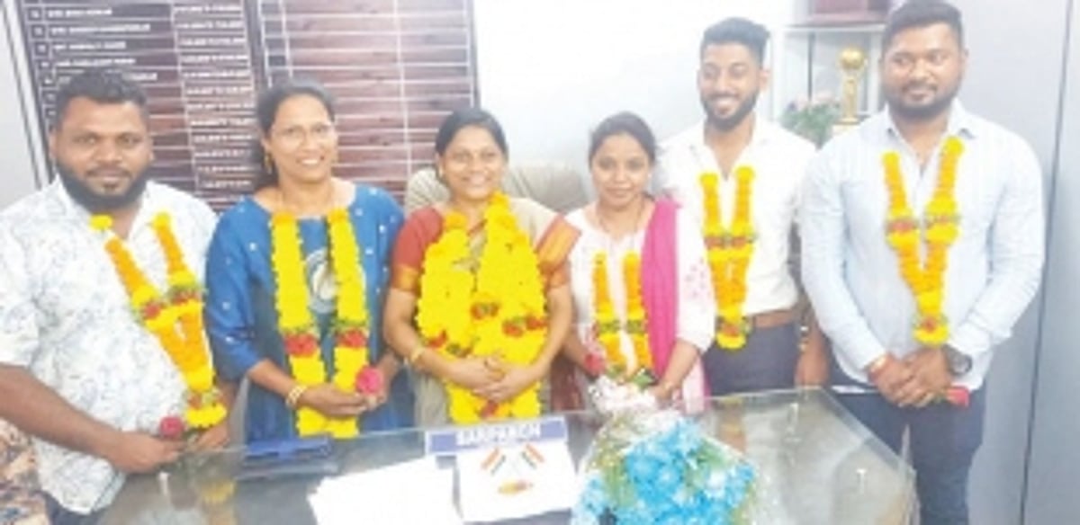 Sanjana elected new sarpanch of  Curti-Khandepar