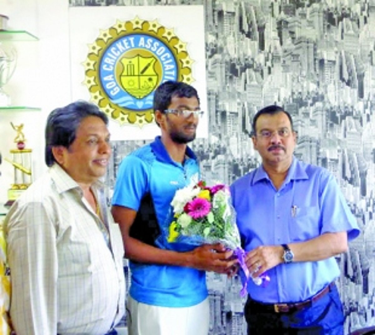 Sankhali’s Heramb  in Team India U-19