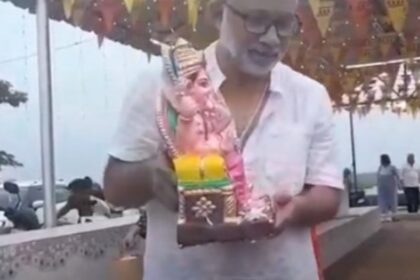 Santa Cruz Four Pillar Marks 1.5-Day Ganesh Visarjan with Devotion and Tradition