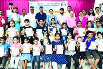 Sanvi emerges champion in Sonawane  Memorial Canacona Taluka Chess tourney