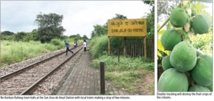 Sao Jose De Areal: Fighting back railway double tracking in its backyard