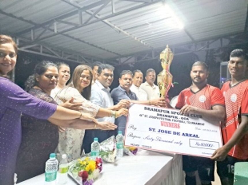 Sao Jose De Areal take home St Joseph Festival Cup