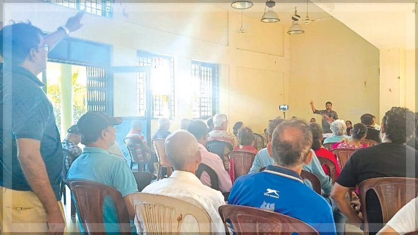 Sao Mathias gram sabha deliberates on house tax, ferry and bus services for Exposition 1 Sao Mathias gram sabha deliberates
on house tax, ferry and bus
services for Exposition