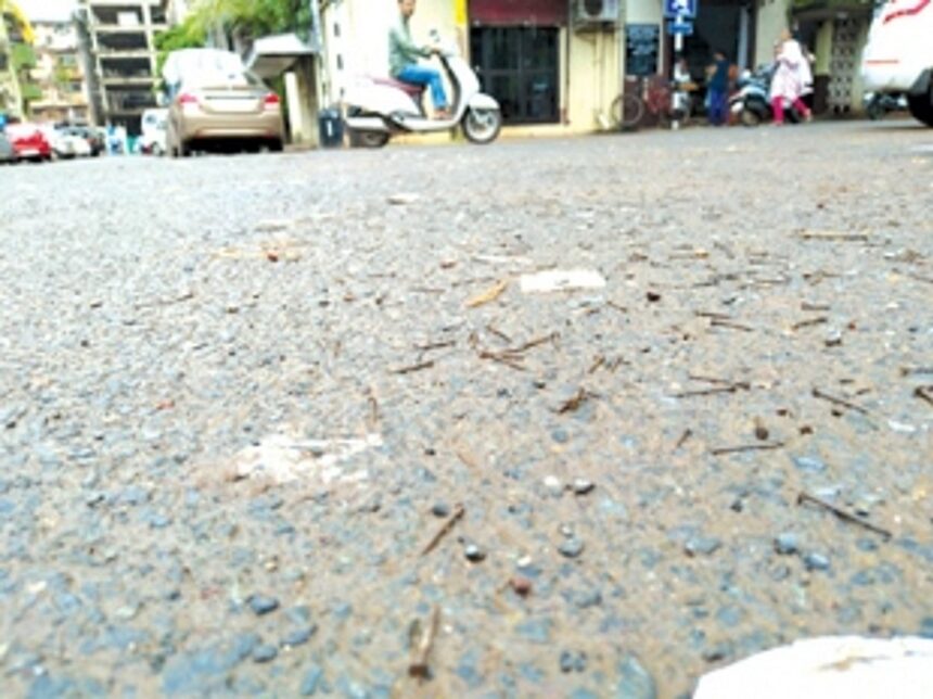 Saptah stalls leave behind nail menace 1 Saptah stalls leave behind nail menace