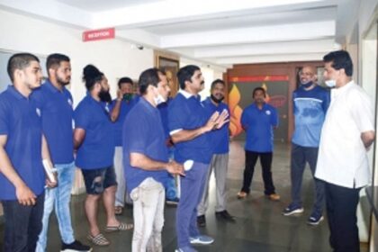 Sardesai starts campaigning for party-backed candidate