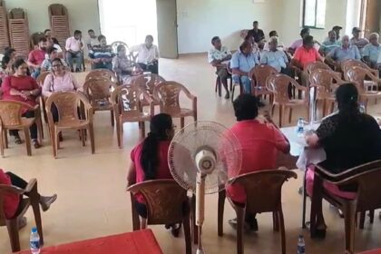 Sarzora gram sabha condemn nuns’ arrest, poor roads