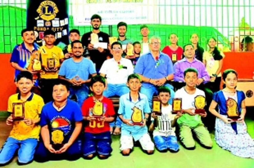 Sathvik is Curti rapid  chess champion