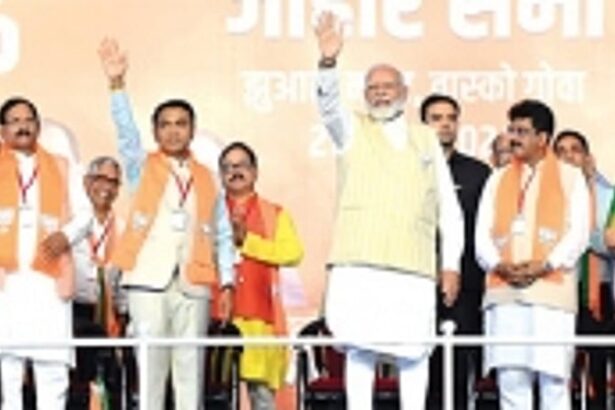 Saturation approach in implementing Central schemes followed in Goa: PM