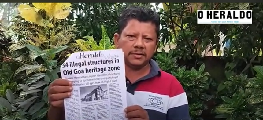 Save Old Goa Action Committee Demands Comprehensive Master Plan 1 Save Old Goa Action Committee Demands Comprehensive Master Plan