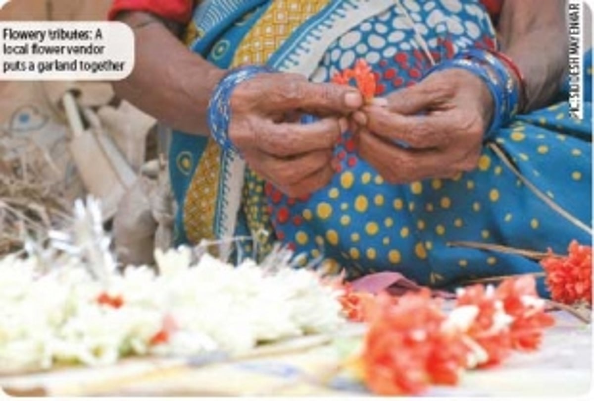 Saying it with flowers