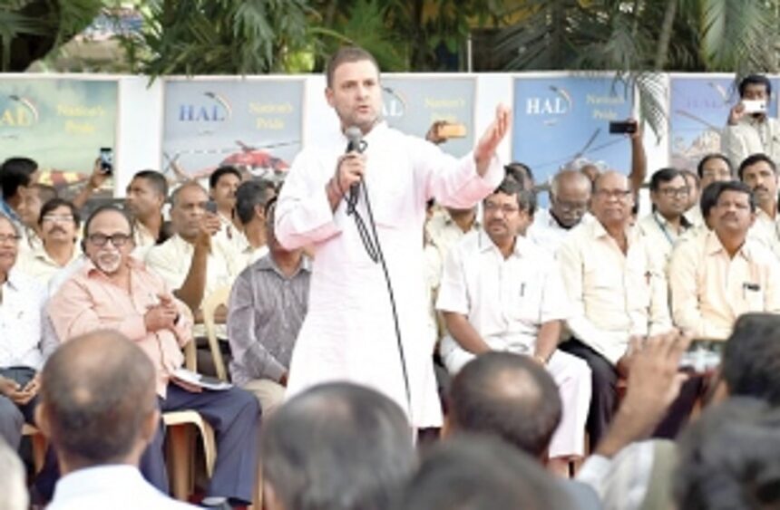 Scaling up campaign on Rafale,Rahul says party will fight in every street