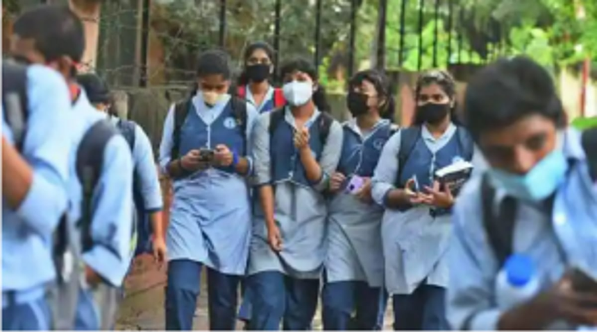 Schools begin in physical mode after two year of Covid