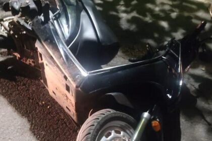 Scooter Rider Injured in Hit-and-Run Near Chandor Club, Car Flees Scene