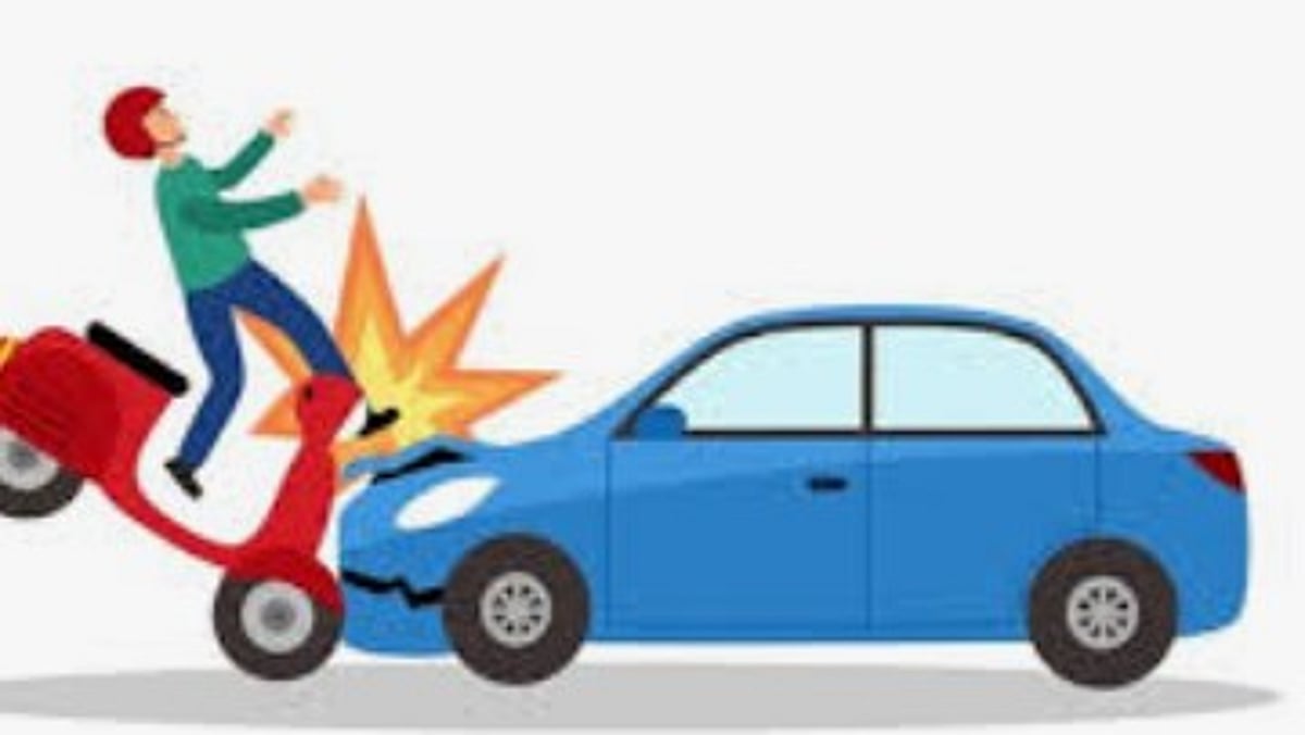 Scooter Rider Killed, Pillion Injured in Collision with Speeding Car on NH-66