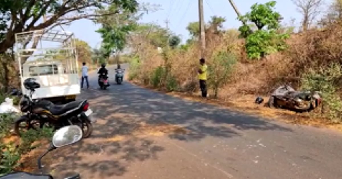 Scooterist killed  in fatal mishap  at Mapusa