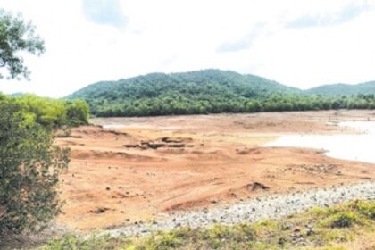 Scorching heat dries up Mhaisal dam; water  to Panchwadi, Shiroda supplied from Opa