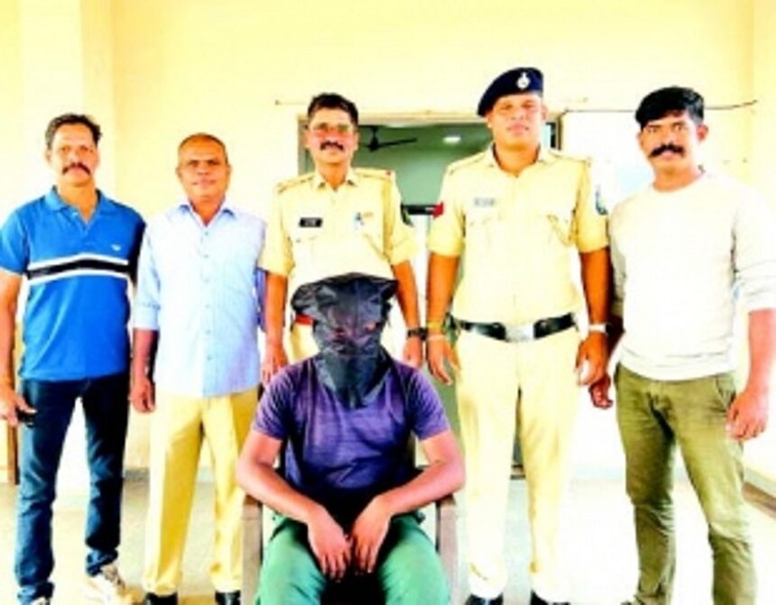 Scrap thief nabbed at Colvale, stolen vehicle recovered